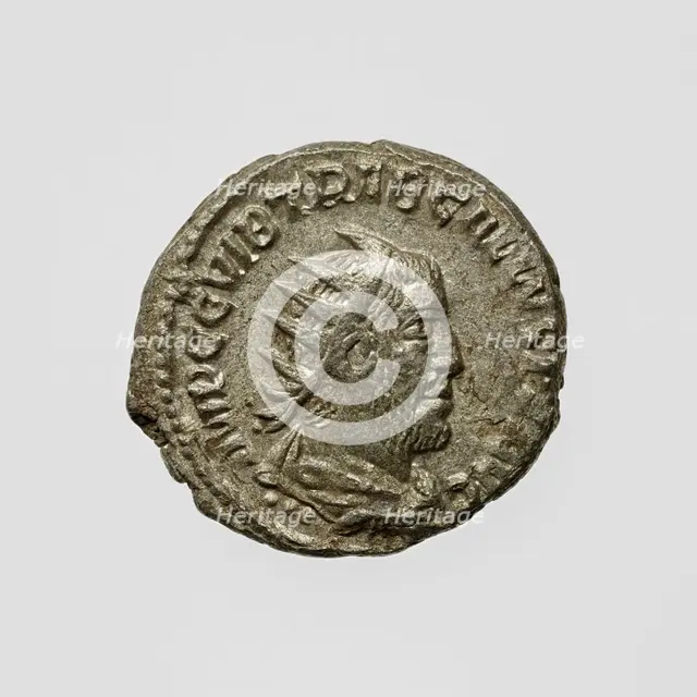 Antoninianus of Trebonianus Gallus, A.D. 251-253. Creator: Unknown.