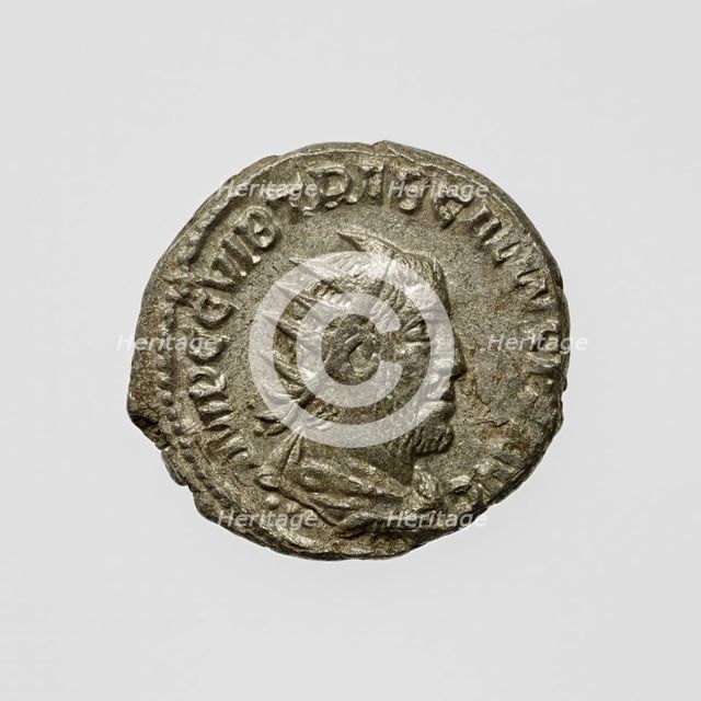 Antoninianus of Trebonianus Gallus, A.D. 251-253. Creator: Unknown.