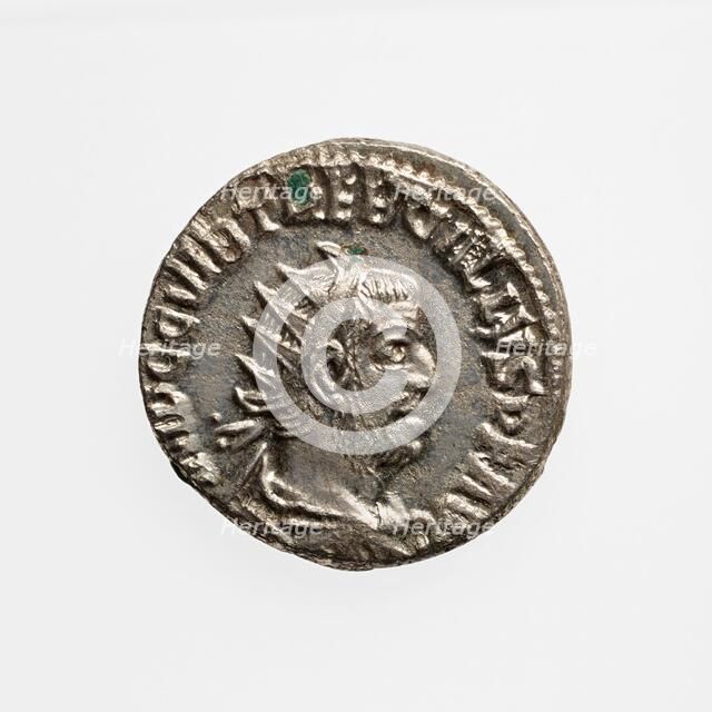 Antoninianus of Trebonianus Gallus, A.D. 251-253. Creator: Unknown.