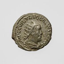 Antoninianus of Trebonianus Gallus, A.D. 251-253. Creator: Unknown