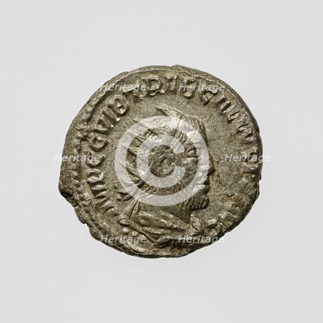 Antoninianus of Trebonianus Gallus, A.D. 251-253. Creator: Unknown.