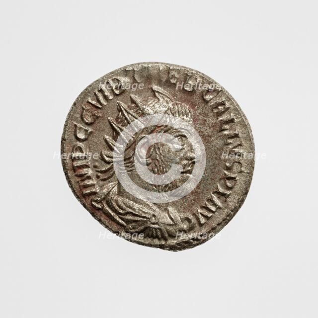 Antoninianus of Trebonianus Gallus, A.D. 251-253. Creator: Unknown.