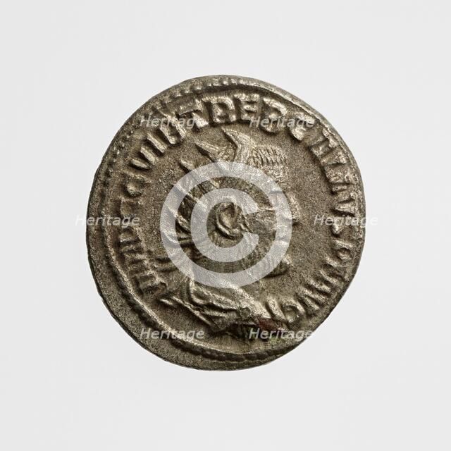 Antoninianus of Trebonianus Gallus, A.D. 251-253. Creator: Unknown.