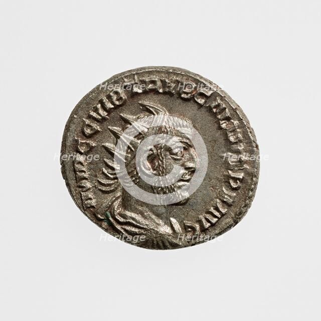 Antoninianus of Trebonianus Gallus, A.D. 251-253. Creator: Unknown.
