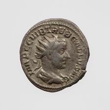 Antoninianus of Trebonianus Gallus, A.D. 251-253. Creator: Unknown