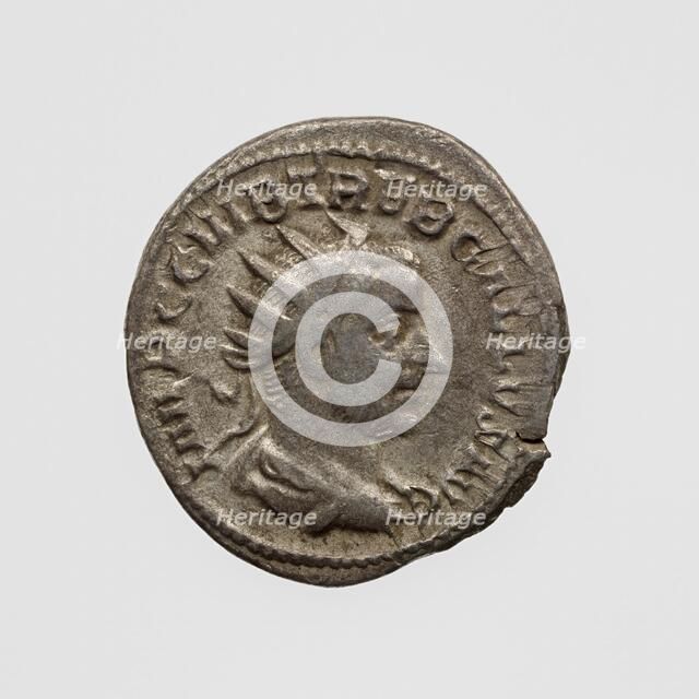 Antoninianus of Trebonianus Gallus, A.D. 251-253. Creator: Unknown.