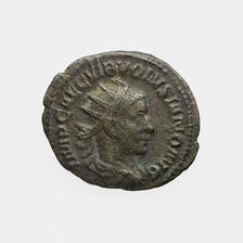 Antoninianus of Volusian, A.D. 251-253. Creator: Unknown
