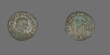 Antoninianus (Coin) Portraying Emperor Aurelian, 270-275. Creator: Unknown