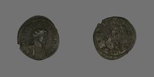Antoninianus (Coin) Portraying Emperor Diocletian, about 285. Creator: Unknown