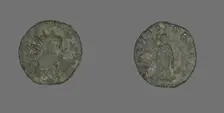 Antoninianus (Coin) Portraying Emperor Gallienus, 260-268. Creator: Unknown