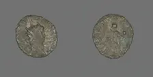 Antoninianus (Coin) Portraying Emperor Gallienus, 260-268. Creator: Unknown