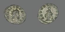 Antoninianus (Coin) Portraying Emperor Gallienus, 260-268. Creator: Unknown