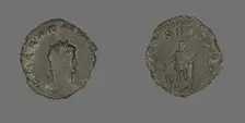 Antoninianus (Coin) Portraying Emperor Gallienus, 260-268. Creator: Unknown