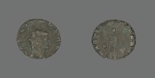 Antoninianus (Coin) Portraying Emperor Gallienus, 260-268. Creator: Unknown