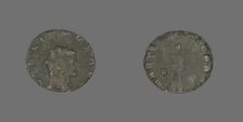 Antoninianus (Coin) Portraying Emperor Gallienus, 260-268. Creator: Unknown