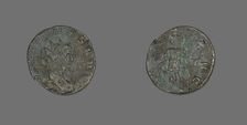 Antoninianus (Coin) Portraying Emperor Gallienus, 260-268. Creator: Unknown