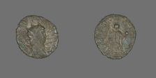 Antoninianus (Coin) Portraying Emperor Gallienus, 260-268. Creator: Unknown