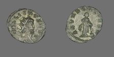Antoninianus (Coin) Portraying Emperor Gallienus, 260-268. Creator: Unknown
