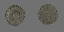 Antoninianus (Coin) Portraying Emperor Gallienus, 260-268. Creator: Unknown