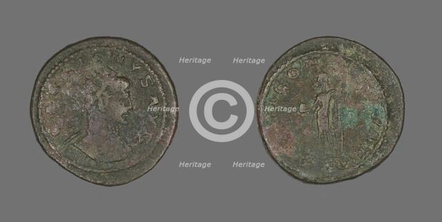 Antoninianus (Coin) Portraying Emperor Gallienus, 260-268. Creator: Unknown.