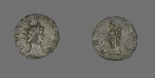 Antoninianus (Coin) Portraying Emperor Gallienus, 260-268. Creator: Unknown