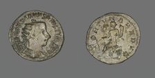 Antoninianus (Coin) Portraying Emperor Gordian III, 242-244. Creator: Unknown