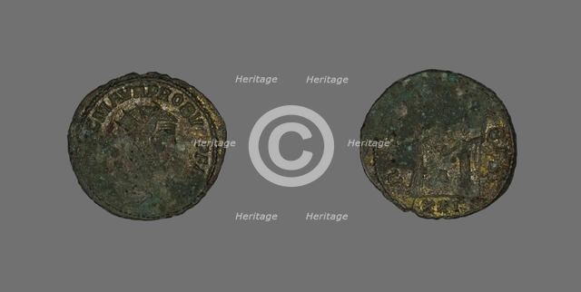 Antoninianus (Coin) Portraying Emperor Probus, 276-282. Creator: Unknown.