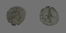 Antoninianus (Coin) Portraying Emperor Tetricus, 271-274. Creator: Unknown
