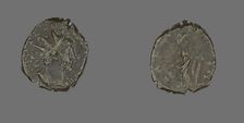 Antoninianus (Coin) Portraying Emperor Tetricus, 271-274. Creator: Unknown