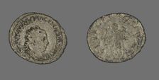 Antoninianus (Coin) Portraying Emperor Valerian, 255-257. Creator: Unknown