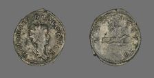 Antoninianus (Coin) Portraying Emperor Valerian II, 259. Creator: Unknown