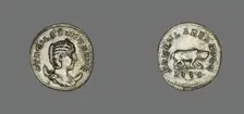 Antoninianus (Coin) Portraying Empress Marcia Otacilia Severa, 248, issued by Emperor Philip the Ara Creator: Unknown