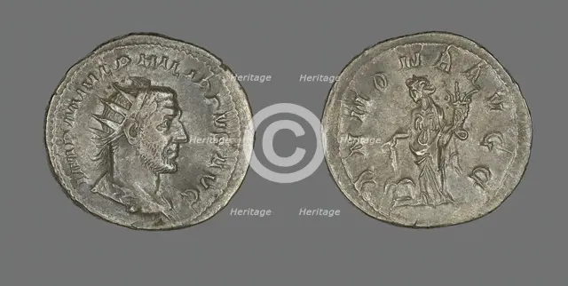 Antoninianus (Coin) Portraying King Philip I, 244-247. Creator: Unknown.