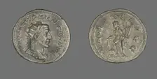 Antoninianus (Coin) Portraying King Philip I, 244-247. Creator: Unknown