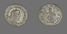 Antoninianus (Coin) Portraying King Philip I, 244-247. Creator: Unknown