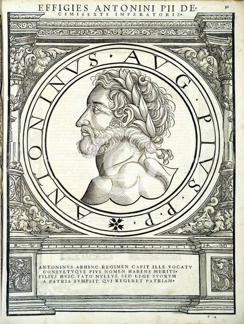 Antoninus Pius (86 - 161 AD), 1559.