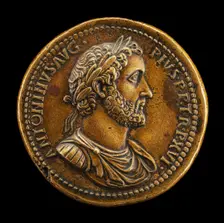 Antoninus Pius, Emperor A.D. 138-161 [obverse]. Creator: Giovanni da Cavino