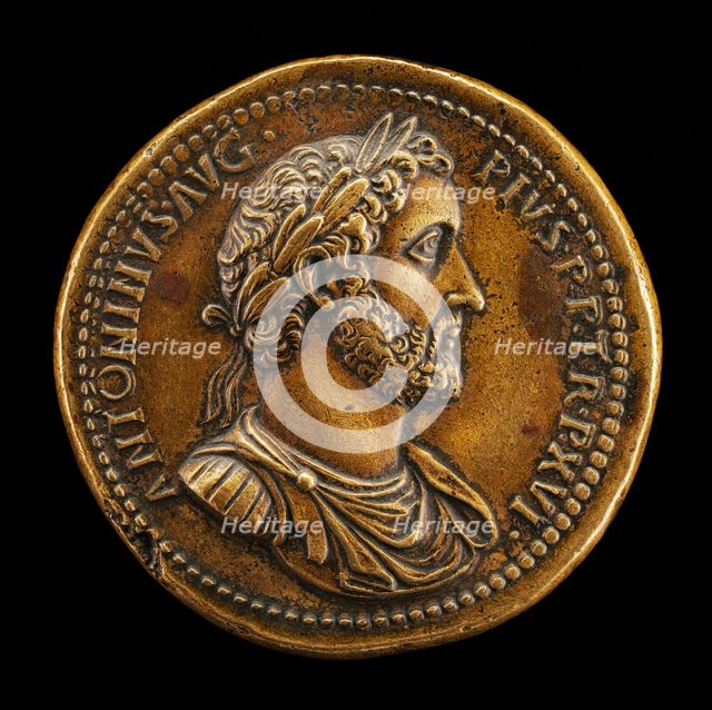 Antoninus Pius, Emperor A.D. 138-161 [obverse]. Creator: Giovanni da Cavino.