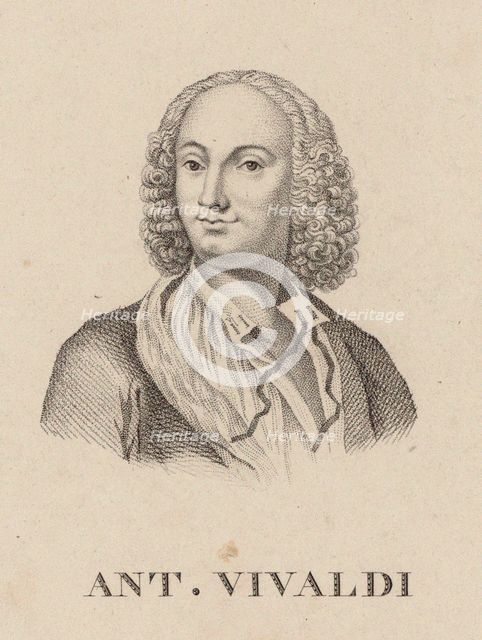 Antonio Vivaldi (1678-1741). Creator: Anonymous.