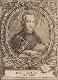 Antonio de Solís y Ribadeneyra (1610-1686). Creator: Anonymous