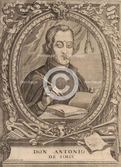Antonio de Solís y Ribadeneyra (1610-1686). Creator: Anonymous.