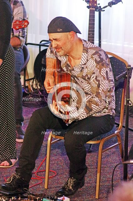 Antonio Forcione, Watermill Jazz Club, Dorking, Surrey, 11 June 2019. Creator: Brian O'Connor.