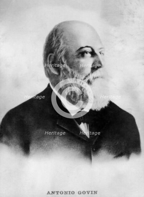 Antonio Govin, (1849-1914), 1920s. Artist: Unknown