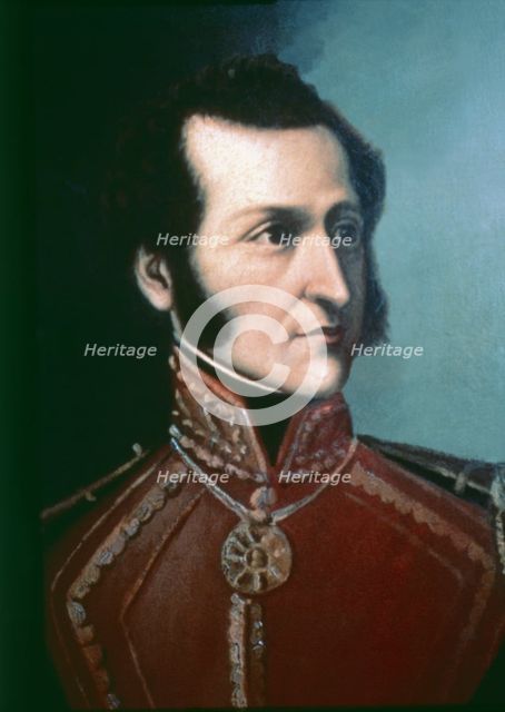Antonio José de Sucre (1795-1830), political and hero of American independence.