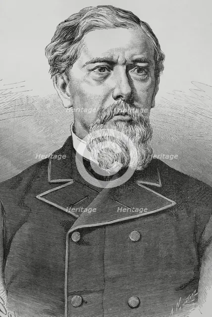 Antonio López y López, (1817-1883), 1st Marquess of Comillas, 1883.  Creators: Félix Badillo, Arturo Carretero y Sánchez.