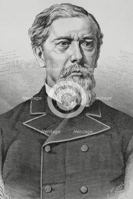Antonio López y López, (1817-1883), 1st Marquess of Comillas, 1883.  Creators: Félix Badillo, Arturo Carretero y Sánchez.