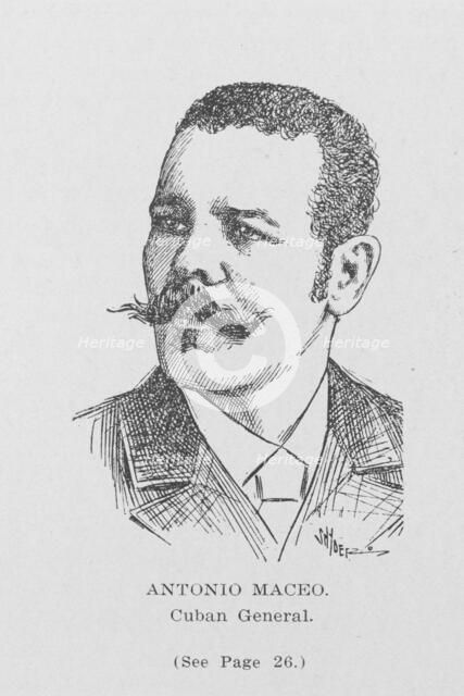 Antonio Maceo; Cuban General, 1907. Creator: Unknown.