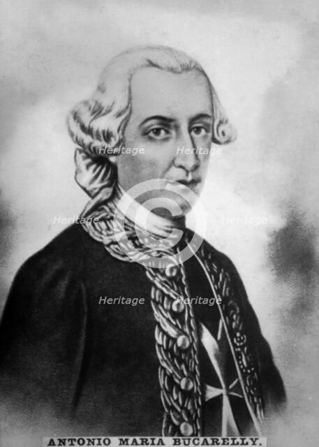 Antonio Maria Bucareli (1717-1779), Spanish soldier and statesman, c1910). Artist: Unknown