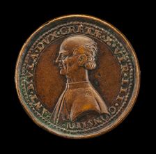Antonio Mula, Venetian Patrician, Duke of Candia 1536, Member of the Council of Ten 1538 [obverse], Creator: Andrea Spinelli