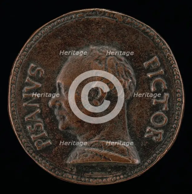 Antonio Pisano, called Pisanello, the Painter and Medallist, c. 1445/1450. Creator: Nicholaus.